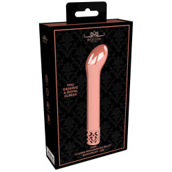 Royal Gems Mini Vibro Jewel Royal 12cm Rose doré
